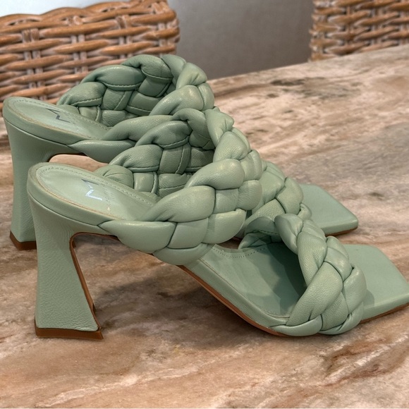 Women’s MARC ANTHONY Hammy Braided High Heel Slide Sandals- Size 8 - Picture 6 of 10